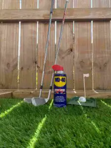 Remove Golf Club Rust With WD-40