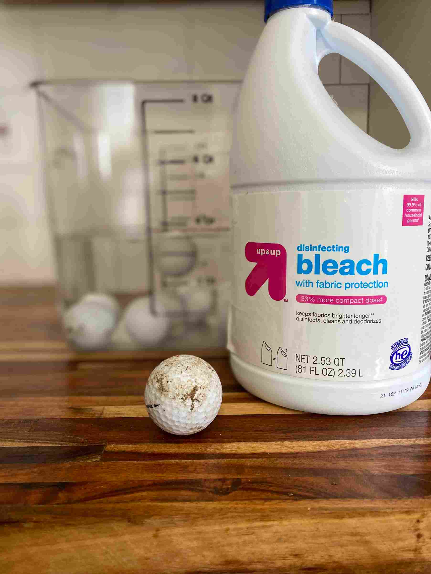 Clean Golf Balls With Bleach